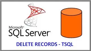 SQL Server -- DELETE RECORDS FROM TABLE VIA TSQL