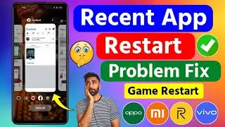 recent app restart problem ! recent me app restart ho jata hai ! recent app restart problem fix