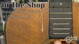 In The Shop: Repairing Top Cracks on a 1937 Martin D-18