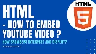 HTML Iframe - Embed YouTube Video into an HTML document