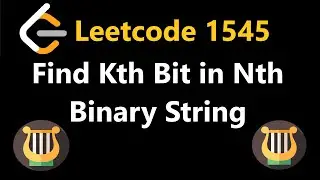 Find Kth Bit in Nth Binary String - Leetcode 1545 - Python