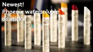 Newest art materials watersoluble oil stick!