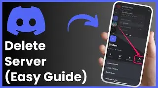 How To Delete Discord Server (NEWEST UPDATE) !