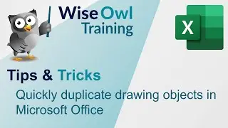 Quickly duplicate drawing objects in Microsoft Office