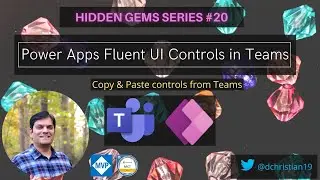 Power Apps Fluent UI Controls In Teams