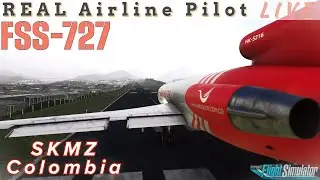 727 Released! FSS 727-200F | Real Airline Pilot | SKMZ Colombia | #msfs2020 #boeing  727F #fss