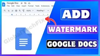 How To Add Watermark In Google Docs | Put Watermark On Google Docs