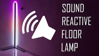 Sound Reactive Floor Lamp || WLED || MAX9814 || ESP8266