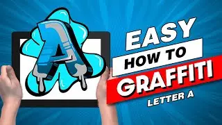 Graffiti Tutorial: Easy Tutorial to Graffiti the Letter A