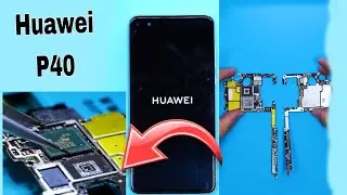 Huawei P40 heavy damage, board swap to save data || Huawei  P40 cpu reballing