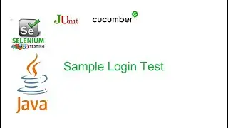 Selenium Cucumber Java BDD Framework Class 4: Sample Login Test