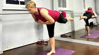 Małgorzata po 3 miesiącach zajęć jogi
