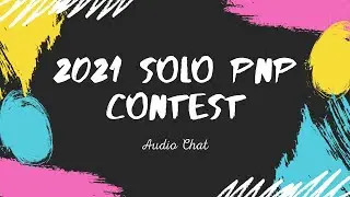 2021 Solo PNP Contest - Glitch Pixel