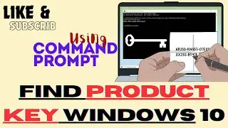 Find Product Key Windows 10 Command Prompt