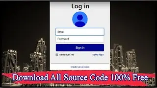 How to Make Login Form in Php and MySQL | Creating a Login System With PHP and MySql | Code Hunter