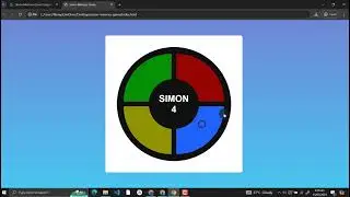 Simon Memory Game Using HTML, CSS and JavaScript with Source Code