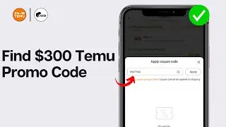 How To Find $300 Temu Promo Code 2024 (NEW TEMU COUPONS)