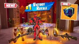Fortnite Eliminating All NEW Mythic Bosses & Getting All NEW 5 Mythic Weapons in One Game?
