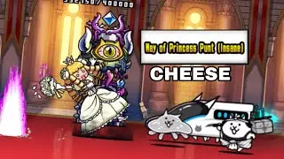 Way of Princess Punt (Insane) CHEESE STRAT | The Battle Cats