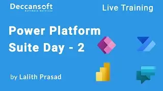 Power Platform Training Day - 2 | PowerBI, PowerApps, Power Automate, Power Virtual Agents