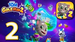 Talking Tom Gold Run 2 - Walkthrough Gameplay Part 2 [iOS, Andoid]