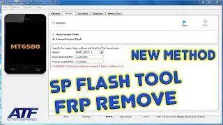 MTK CPU FRP REMOVE BY SP FLASH TOOL