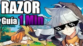 GUIA RAZOR DPS en 1 MINUTO 🕐 FREE TO PLAY || Genshin Impact ✅