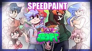 FNF: Soft V2 Thumbnail | Friday Night Funkin' | Speedpaint