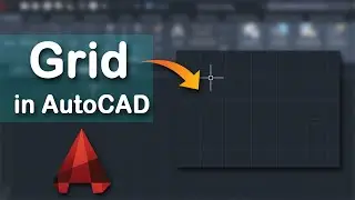 How to Change Grid settings in AutoCAD | GRIDSTYLE AutoCAD
