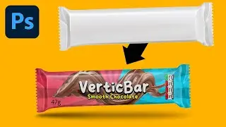 How To Create a Chocolate Bar Mockup Template in Photoshop | Tutorial