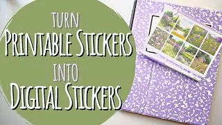 From PRINTABLE to DIGITAL: Transform Your Planner Stickers In Minutes!