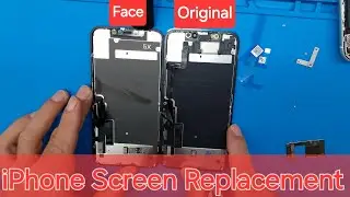 iPhone LCD Replacement 📱✨ #newscreen #iphonerepair