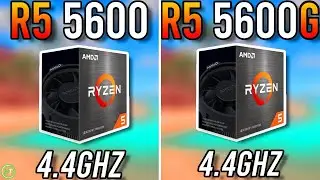 Ryzen 5 5600 vs Ryzen 5 5600G - Difference or Not?