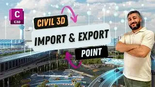 Projenizdeki Noktaları Kolayca Aktarın! | Civil 3D ile Import & Export Rehberi
