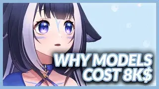 Lily explain why Vtubers models are expensive