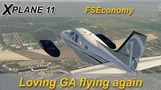 X-plane: FS Economy or How I learned to love GA flying again.