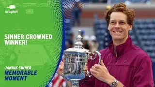 Jannik Sinner Is Crowned Champion! | 2024 US Open