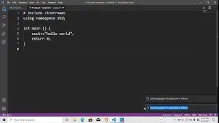 visual studio code language not supported or defined //solve this problem