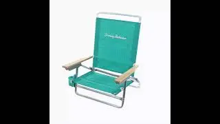 Tommy Bahama Lay Flat Beach Chair 360° Spin