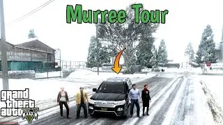 Murree Tour With Micheal And His Family | GTA 5 Pakistan | GTA 5 Real Life Mod