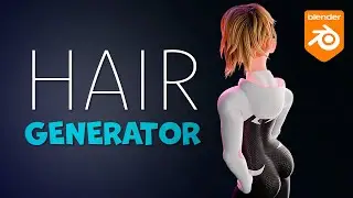 Easiest way to create Hair in Blender 4.1 (2025 Full Tutorial)