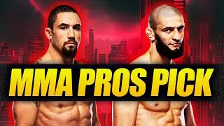 MMA Pros Pick ✅ Robert Whittaker vs. Khamzat Chimaev - Part 2 👊 UFC 308