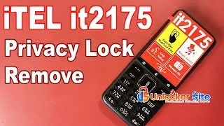 iTel it2175 Privacy Lock Remove