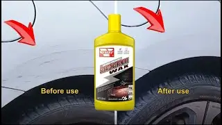 How to repair the scratches on car paintwork---Veslee Scratches Remover Wax for car