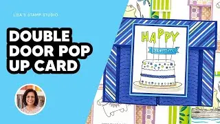 🔴Surprise & Delight with this Double Door Pop Up Birthday Card