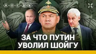 За что Путин уволил Шойгу. Дело Тимура Иванова. Новый министр Белоусов. Расследование центра «Досье»