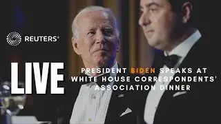 LIVE: President Biden speaks at White House Correspondents Association dinner