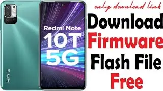 Redmi Note 10T (lilac) Flash File Firmware – Stock ROM