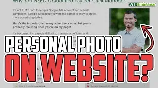 Include Personal PHOTO on Website?? Yes you should and HERE IS WHY.