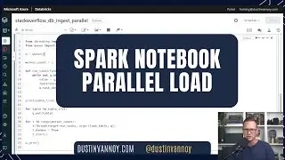 Parallel table ingestion with a Spark Notebook (PySpark + Threading)